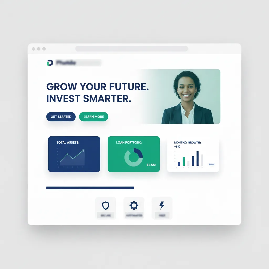 Fintech platform website